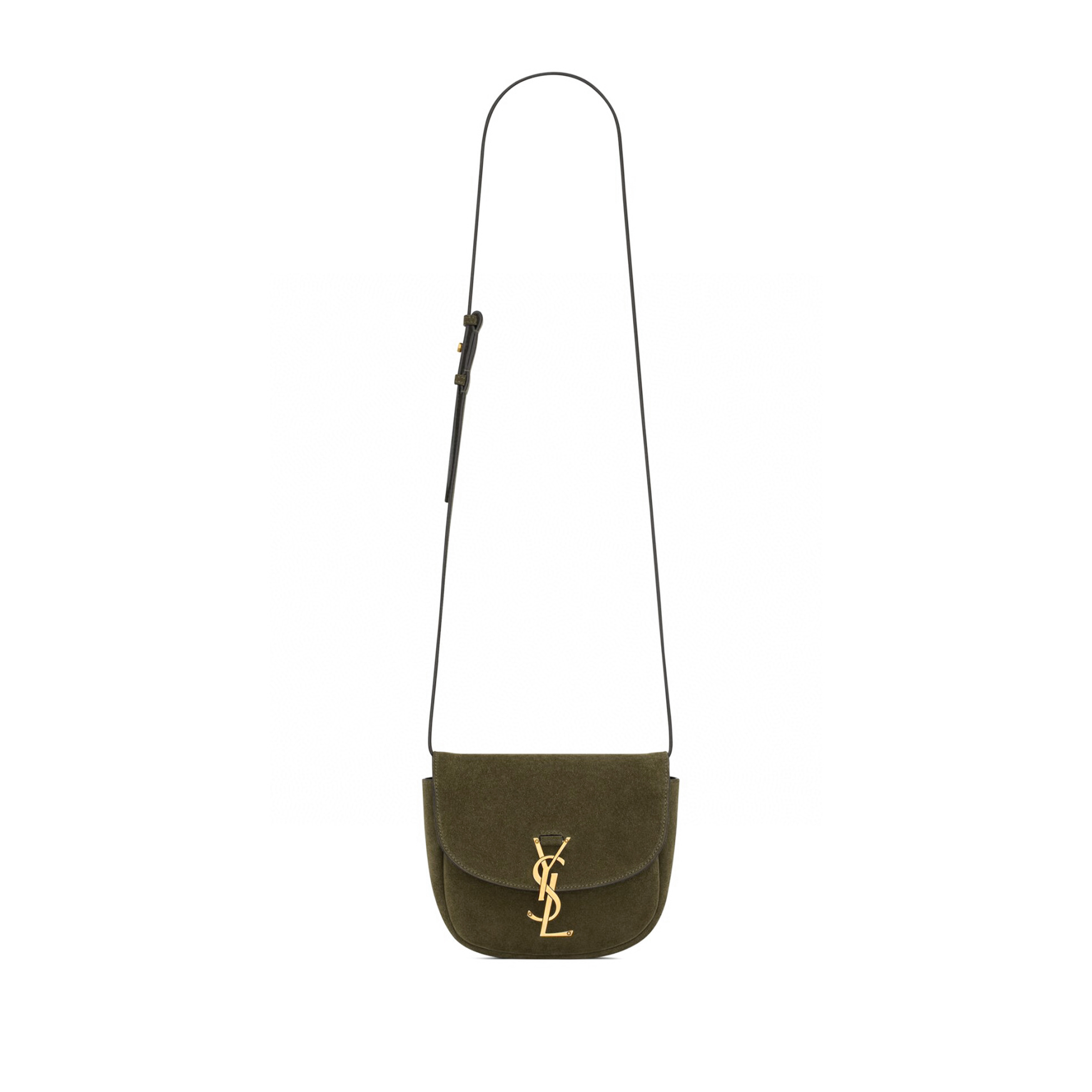 YSL KAIA SMALL SATCHEL IN SUEDE 6197401 (18*15.5*5.5cm)
